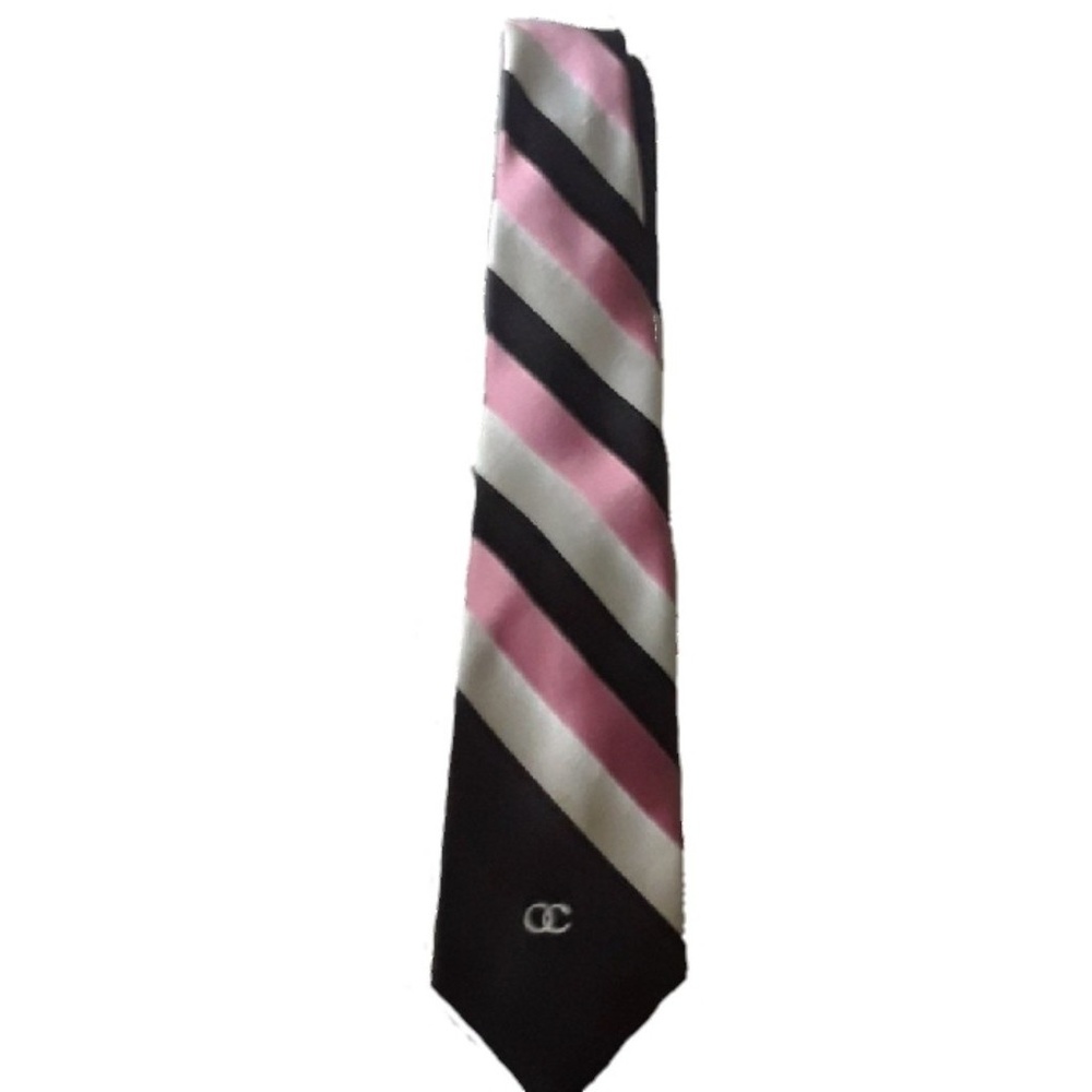 Hughes & Hatcher OC Oleg Cassini Striped Tie